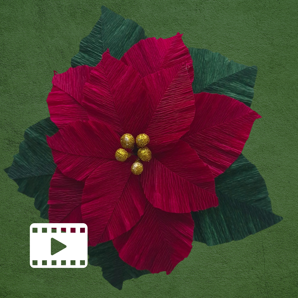 Krepp-paberist jõulutäht