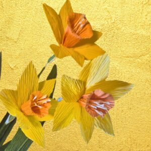 Loo kaunis krepp-paberist nartsiss – too kevad oma koju!